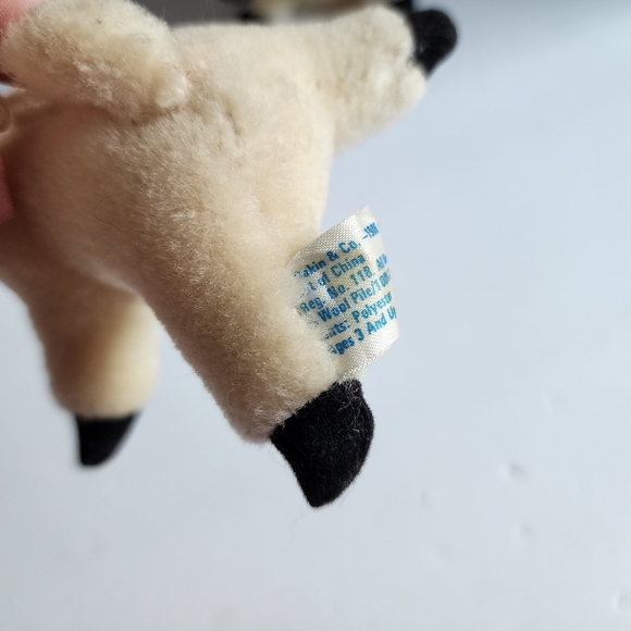 Vintage 1980s Dakin Easter Lamb Plush Ornaments or Decor Set - Picture 8 of 8